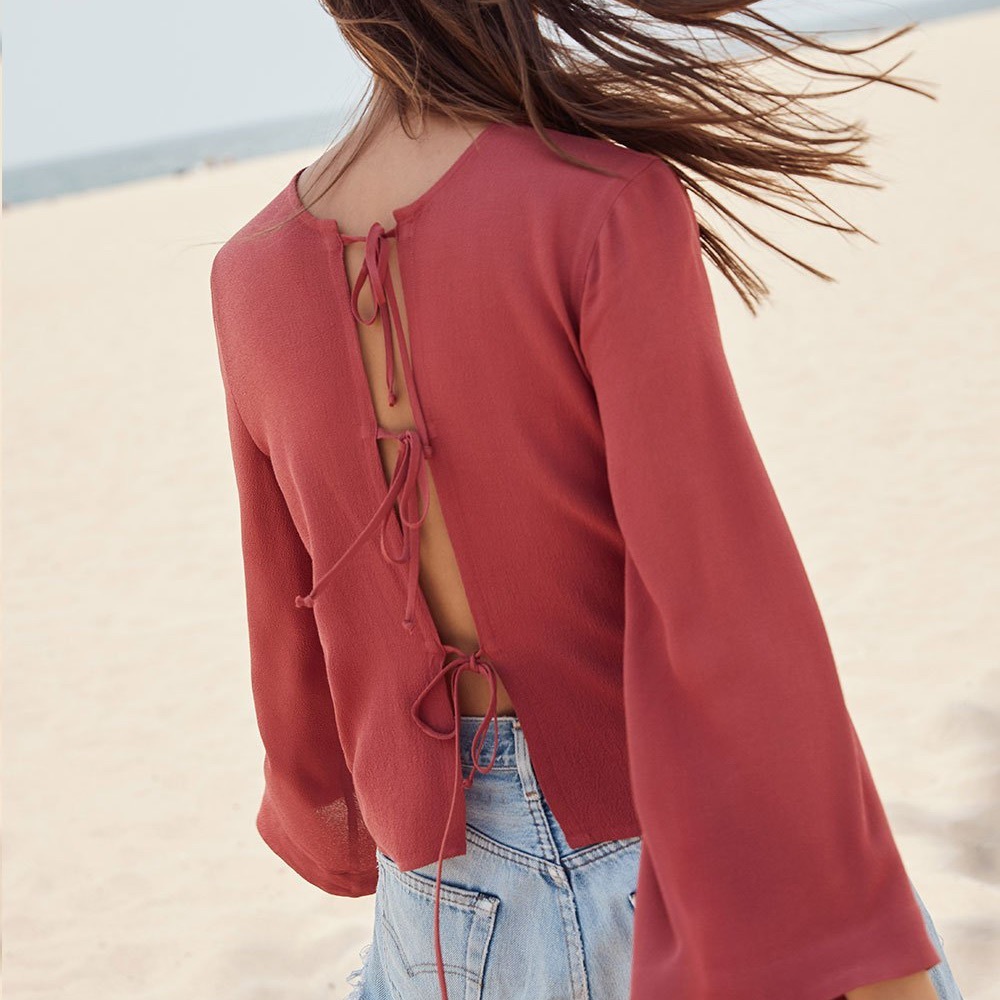 christy dawn “opal top” in rosewood size XL